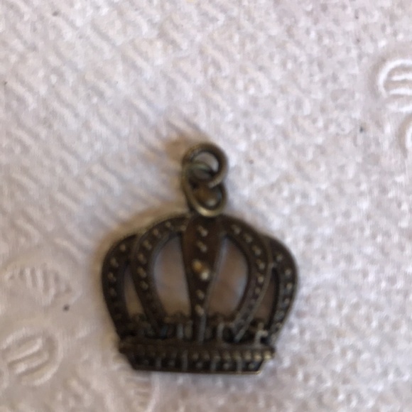 Set of 4 pendants for jewelry making 2 of the Eiffel tower of Paris and 2 crowns - Picture 14 of 14